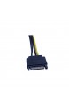 zdyCGTime 15-Pin SATA Stecker auf 8 Pin (6 + 2 PIN) PCI-Express Buchse Video Card Power Adapter Kabel