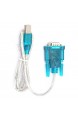2 Stück HL-340 USB zu RS232 Serial Port Adapter 9-poliges serielles Kabel für Modem/Digitalkamera/ISDN Terminal Adapter