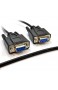 9 Polig DB9 Seriell RS232 Null Modem Hoch Geschwindigkeit Abgeschirmtes Kabel 2 m [2 Meter/2m]