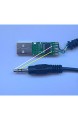 FTDI Chipsatz abgewinkelter USB RS232 serieller Konverter auf 3 5 mm AUX Stereo Klinke Adapterkabel
