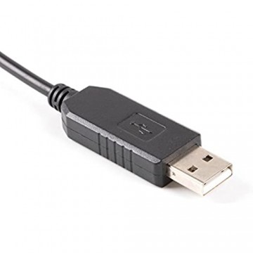 FTDI Chipsatz Kreuzverdrahtet USB Serial DB9 FT232R USB RS232 Null Modemkabel PC Control TV Kabel (Null Modem (Laptop PC mit USB kommunizieren mit Desktop-PC (mit DB9 COM-Port)