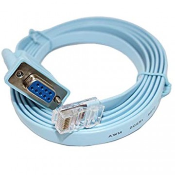 Kabel DB9 VGA RS232 9 Pin weiblich auf RJ45 Stecker - Datenleitung/Telefon - Länge 1 5 m