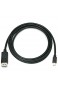 PremiumCord Mini DisplayPort - DisplayPort Kabel M/M 1 m Mini DisplayPort auf DisplayPort Kabel 10 8Gbps Video FULL HD 1080p HDCP 2.2 schwarz