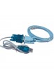 Rj45 Zu Seriellen Rs232-anschluss-kabel Db9 / 8p8c 1.5m Patchkabel Blau Flat Line Adapter Computer-zubehör