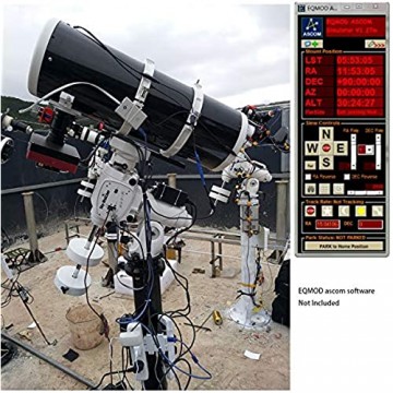 Skywatcher Teleskop Goto Control EQMOD ASCOM Kabel für HEQ5pro AZEQ5 AZEQ6 EQ6-R Asiair Synscan Goto (500 cm PC zur Montage graues Kabel)