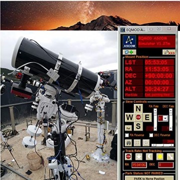 Skywatcher Teleskop Goto Control EQMOD ASCOM Kabel für HEQ5pro AZEQ5 AZEQ6 EQ6-R Asiair Synscan Goto (180 cm EQ6 PC zur Montage db9 Kabel)