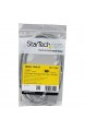 StarTech.com 1 8m Serielles DB9 Straight Through Kabel / Verlängerungskabel Stecker/Buchse Grau