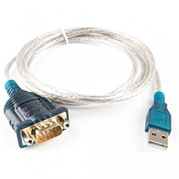 UC232 FTDI USB RS232 Serielles Adapterkabel mit DB9 Stecker Full Pinout kompatibel mit UC232 US232 Kabel (USB A Stecker FT232rl 150 cm)