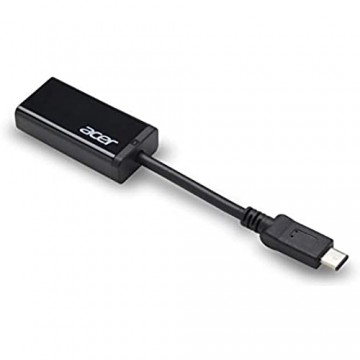 Acer Adapter / Netzteil (USB Type-C auf HDMI Adapter für alle Notebooks und 2-in-1s mit Type-C Anschluss) schwarz