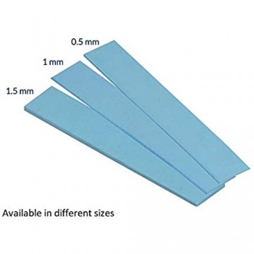 ARCTIC Thermal Pad 1er Pack (120 x 20 x 0 5 mm) - Exzellente Wärmeleitung durch Silikon und speziellen Füller geringe Härte idealer Gap-Filler sehr einfache Installation sichere Handhabung - Blau