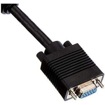 Connectland VGA-Kabel (VGA-Stecker/VGA-Buchse geschirmt 10 m)