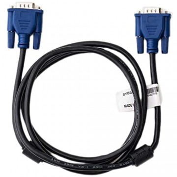 Facibom Video-Kabel überwachen VGA Computer-Host Angeschlossen An Video-Kabel HD-Datenkabel Geeignet für PC 2-Linien