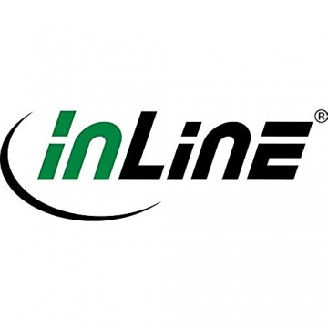 InLine 17701S Premium S-VGA Verlängerung Kabel (15-polig HD-Stecker auf HD-Buchse 1m) schwarz