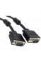 PremiumCord VGA Monitorkabel 2 m M/M HQ (Koax) SVGA Video Monitor Coaxial Kabel für FULL HD 1080p DDC2 schwarz