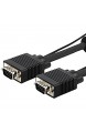 UniversalGadgets VGA-Kabel (männlich zu männlich 15-polig 1 8 m) Schwarz