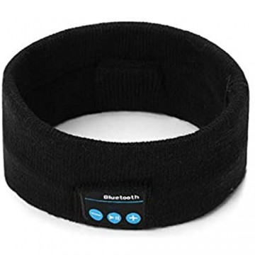 ALEOHALTER Bluetooth-Stirnband Schlaf-Kopfhörer kabellos Musik Sport Stirnbänder mit integrierten Lautsprechern verstellbar für Männer und Frauen