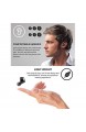 Beofine Bluetooth 5.0-Kopfhörer TWS-Funkkopfhörer Bluetooth-Kopfhörer Freisprech-Kopfhörer Sport-Ohrhörer Gaming-Headset-Telefon für iOS/Airpods Android Weiß Single