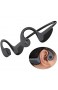 Bluetooth Knochenschall Kopfhörer mit Mikrofon Open Ear kabellos Kopfhörer Wasserdicht Stereo Kopfhörer Over Ear Headsets für Joggen Laufen Radfahren Fitness Yoga