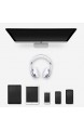 GAONAH Bluetooth-Kopfhörer Wireless 10 M Reichweite Eingebautes Mikrofon Kabelgebundener Modus Für TV/PC/Handys Silver