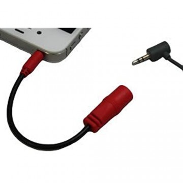 Headset Buddy: 2 5 mm Buchse auf 3 5 mm männlich Headset Adapter: iPhone iPad Android Smartphone Tablet (PH25-PH35)