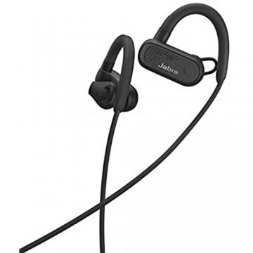 Jabra Elite Active 45e – Wassergeschützte Bluetooth Sport Kopfhörer zum kabellosen Telefonieren und Musik hören – Schwarz