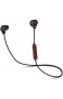 JBL Under Armour Sport-Kopfhörer Bluetooth/Wireless schweißresistent Lautstärke/Musik/Telefonieren kompatibel mit iPhone Android Tablets und MP3-Geräten Schwarz/Rot