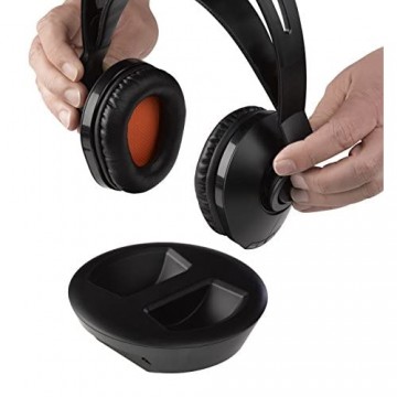 One For All HP1030 - Kopfhörer (Circumaural Head-Band Wireless 20-20000 Hz 100 dB Black)