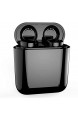 T-XYD Mini-Kopfhörer Echte wasserdichte Touch-Kopfhörer echte Bluetooth V 5.0-Kopfhörer mit Noise Cancel-Stereo-Ladebox