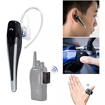 Wiffe Freisprecheinrichtung Bluetooth Kopfhörer für Baofeng Kenwood K Type Radio