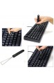 Akwox 135 Stück Rubber O-Ring Tastatur Dämpfer + Tastatur Tasten Entferner für Cherry MX und weitere mechanischen Tastaturen