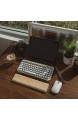 Azio Kompakte Retro-Tastatur.