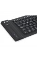 BW IP67 Flexible Bluetooth-Tastatur geeignet für PC Mac Android und iOS Silikon wasserdicht schmutz- und staubdicht