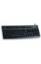 Cherry G83-6104 LUNEU-2 Qwerty-US Tastatur USB 104 Tasten MS W95 Schwarz(QWERTY Layout)