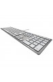 CHERRY KC 6000 Slim Tastatur silber