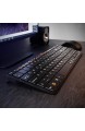 CSL - Wireless 2 4Ghz Tastatur Keyboard im Slim Design - QWERTZ deutsches Tastaturlayout - LED Anzeige - Plug and Play - 100 Tasten - kompatibel mit Windows 10 Linux Mac OS X Raspberry Pi - für PC Notebook