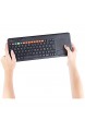 GeneralKeys TV Tastatur: Funk-Tastatur m. Touchpad für Smart-TVs von Samsung u.v.m PC PS3/4 (Smart TV Tastatur)