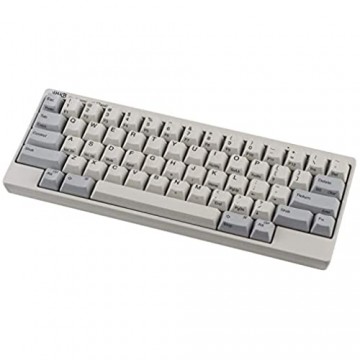 HHKB Classic Tastatur PD-KB401W Gedruckte Tastenkappen Professionelle Mechanische 60% Tastatur USB-C (Weiß)