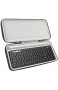 Khanka Hart Tasche Case für Logitech K780 Multi-Device Wireless Keyboard Tastatur Etui Schutzhülle.(nur Tasche)