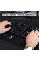 KLIM Bolt - Gaming Tastatur + Schneller und präziser Anschlag + Hinterleuchtete RGB Tastatur mit Multimedia-Steuerung + 7 Farben und 3 Effekte + Kompatibel mit PC PS4 Xbox One + Schwarz + NEU 2020