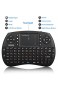 Leelbox (Sonderangebotswoche) Mini drahtlose Tastatur mit Touchpad Maus 2 4Ghz Mini Wireless Keyboard Mini USB Tastatur geeignet alle Gerät was mit USB Port (Qwert deutsches Tastaturlayout)