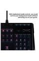 Logitech G910 Orion Spectrum Mechanische Gaming-Tastatur RGB-Beleuchtung Taktile Romer-G Switches 9 Programmierbare G-Tasten Anti-Ghosting ARX-Zweitbildschirm Feature Englisches QWERTY Layout