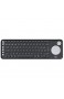 Logitech K600 Kabellose TV-Tastatur mit Touchpad & D-Pad Bluetooth Multimedia-Tasten Multi-Device Für Samsung LG Sony TVs/Windows/Mac/Android/iOS - Spanisches QWERTY-Layout - schwarz/weiß