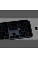 Logitech MX Keys Kabellose Tastatur Bluetooth & USB-Empfänger USB-C Anschluss 5-Monate Akkulaufzeit Easy-Switch Feature Tastenbeleuchtung PC/Mac Deutsches QWERTZ-Layout - Schwarz