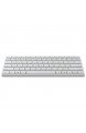 Microsoft Designer Compact Keyboard (deutsches QWERTZ Tastaturlayout Monza Grau kabellos)
