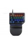 MOTOSPEED einhändige mikromechanische Gaming-Tastatur 27 Tasten Blauer Schalter 9 LED-Hinterbeleuchtung USB mechanische Tastatur geeignet für Tastaturcomputer/PC/Desktop/Laptop
