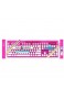 PC - Wireless Tastatur Rock Candy - pink