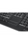 Perixx PERIBOARD-513 II Tastatur mit Touchpad - USB - Vollformat - 2-Finger-Scroll - 10 Multimedia Tasten - QWERTZ Layout
