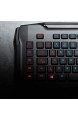 Roccat Horde AIMO Membranical RGB Gaming Tastatur (AIMO LED Beleuchtung Präzisions-Tastenlayout Quick-fire Makro-Tasten konfigurierbares Tuning-Rad USB) schwarz