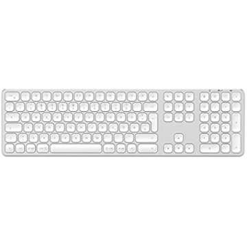 SATECHI kabelloses Bluetooth Keyboard mit numerischem Keypad - Kompatibel mit iMac Pro/iPad Pro MacBook Pro/Air Mac Mini iPhone und mehr