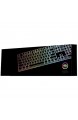 Sharkoon PureWriter RGB Mechanische Low Profile-Tastatur (RGB Beleuchtung rote Schalter flache Tasten Beleuchtungseffekte abnehmbarem USB Kabel) schwarz